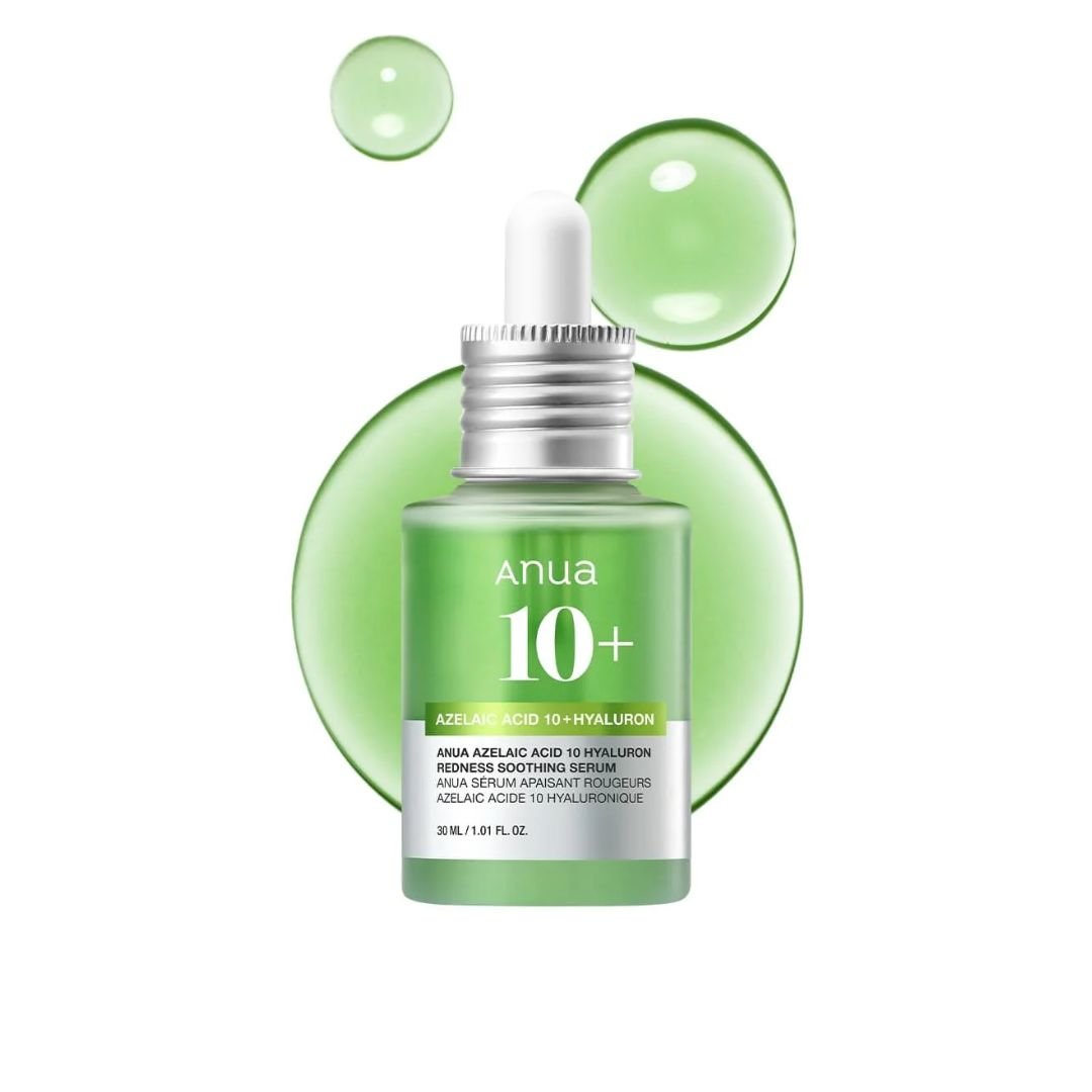 ANUA - AZELAIC ACID 10 HYALURON REDNESS SOOTHING SERUM 30mL_GLB