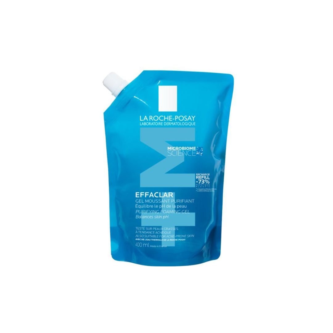 LA ROCHE POSAY EFFACLAR GEL MOUSSANT PURIFIANT RECHARGE 400ML