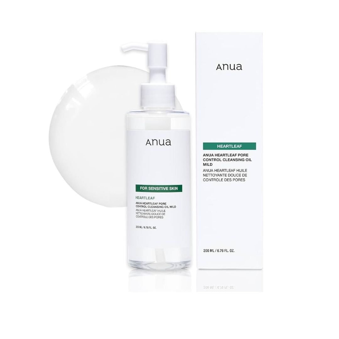 ANUA - HEARTLEAF PORE CONTROL CLEANSING OIL MILD 200ML_GLB