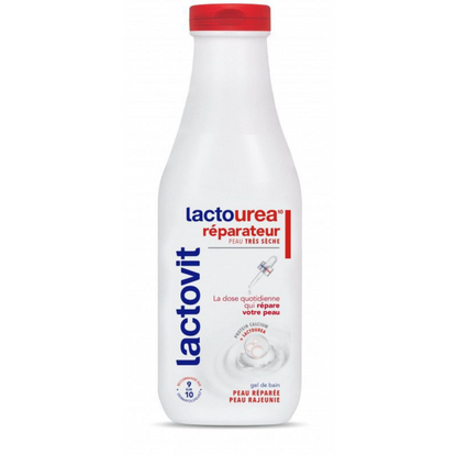 PACK LACTOVIT GEL DOUCHE REPARATEUR 600ML + LOTION REPARATRICE 400 Ml