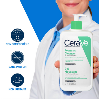 CERAVE GEL MOUSSANT 473 ML