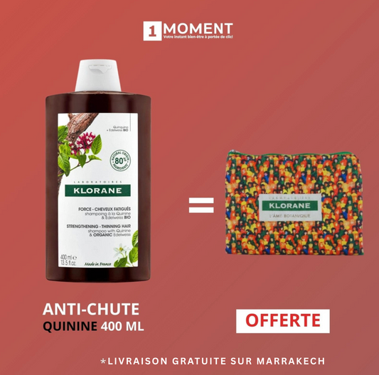 Klorane - Shampooing Fortifiant & Stimulant Quinine 400ml